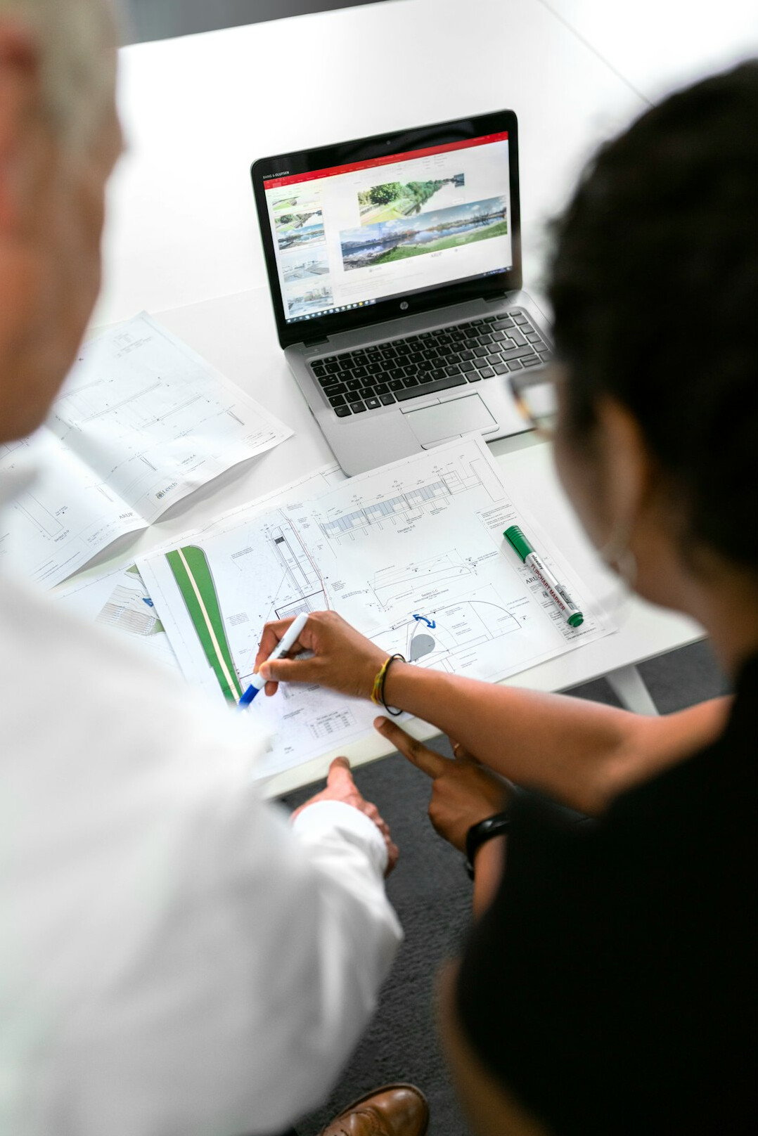 business team analyzing data