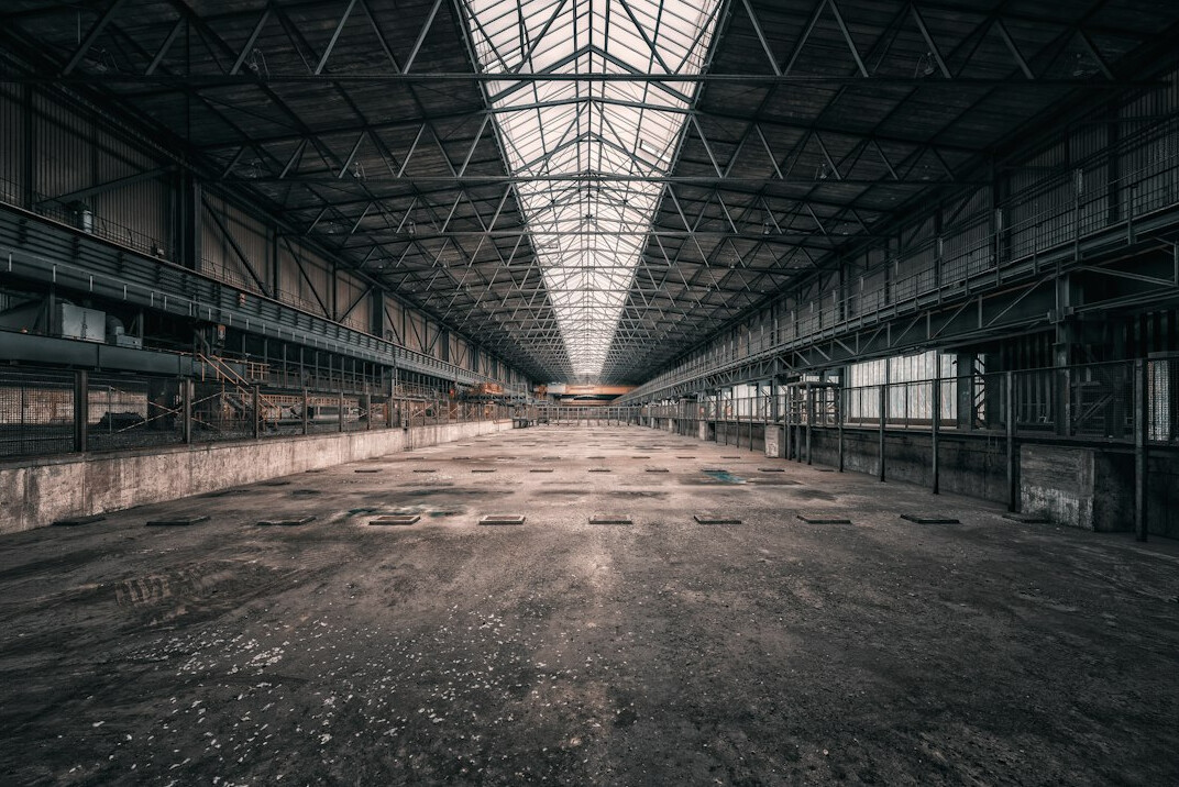 industrial factory floor